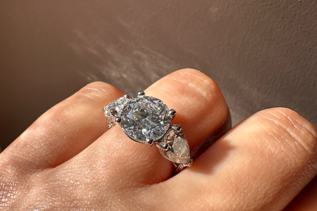 Milgrain Engagement Rings